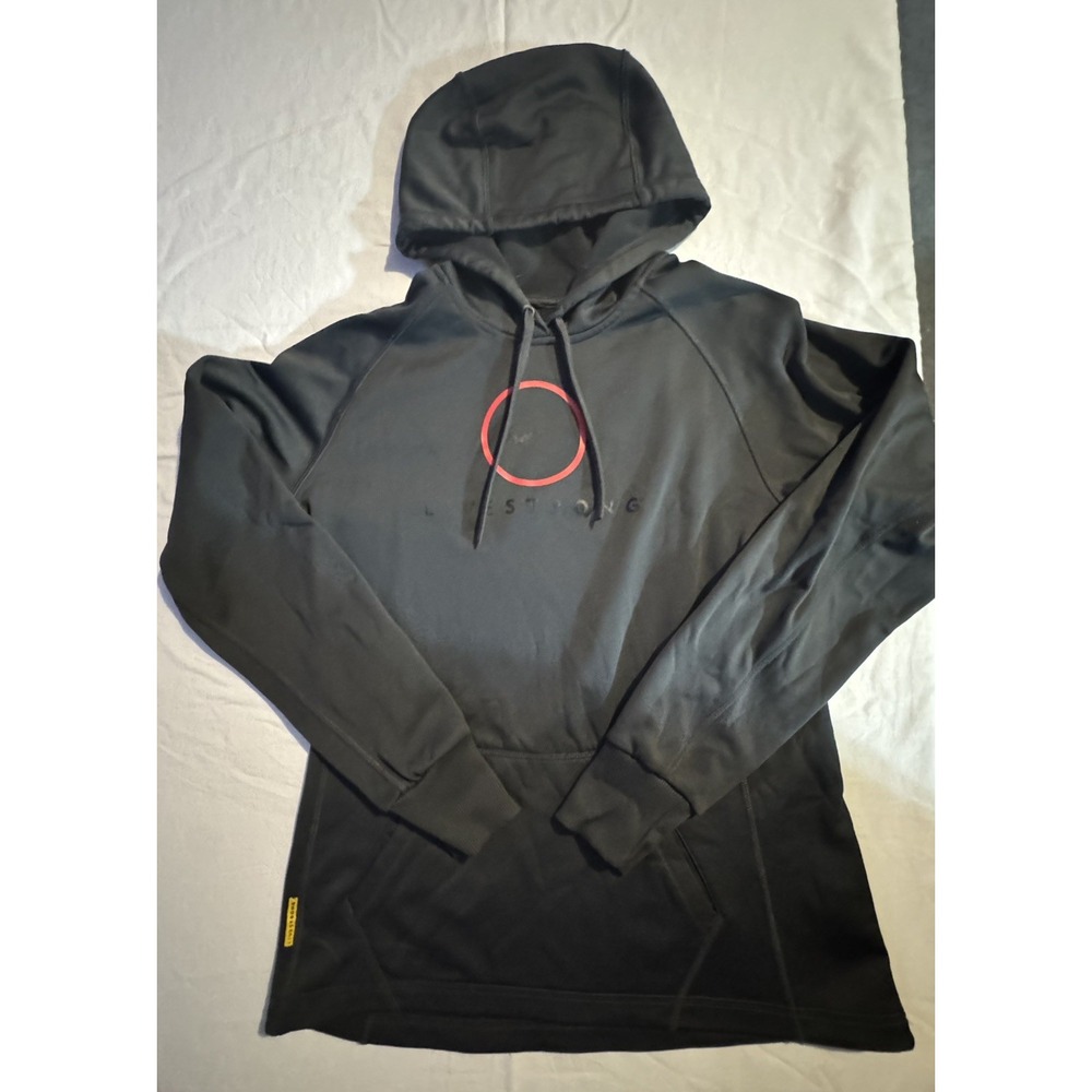 WOMENS Nike Livestrong dark/gray Therma Fit Hoody SWEATER Medium M